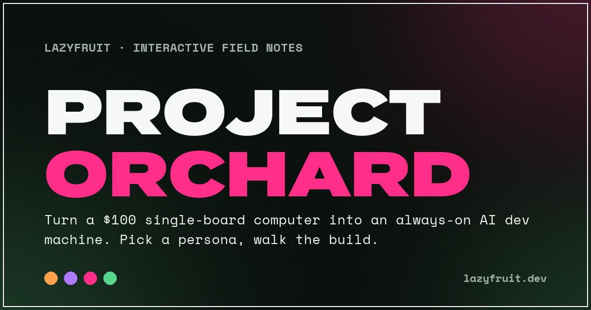 Project Orchard preview